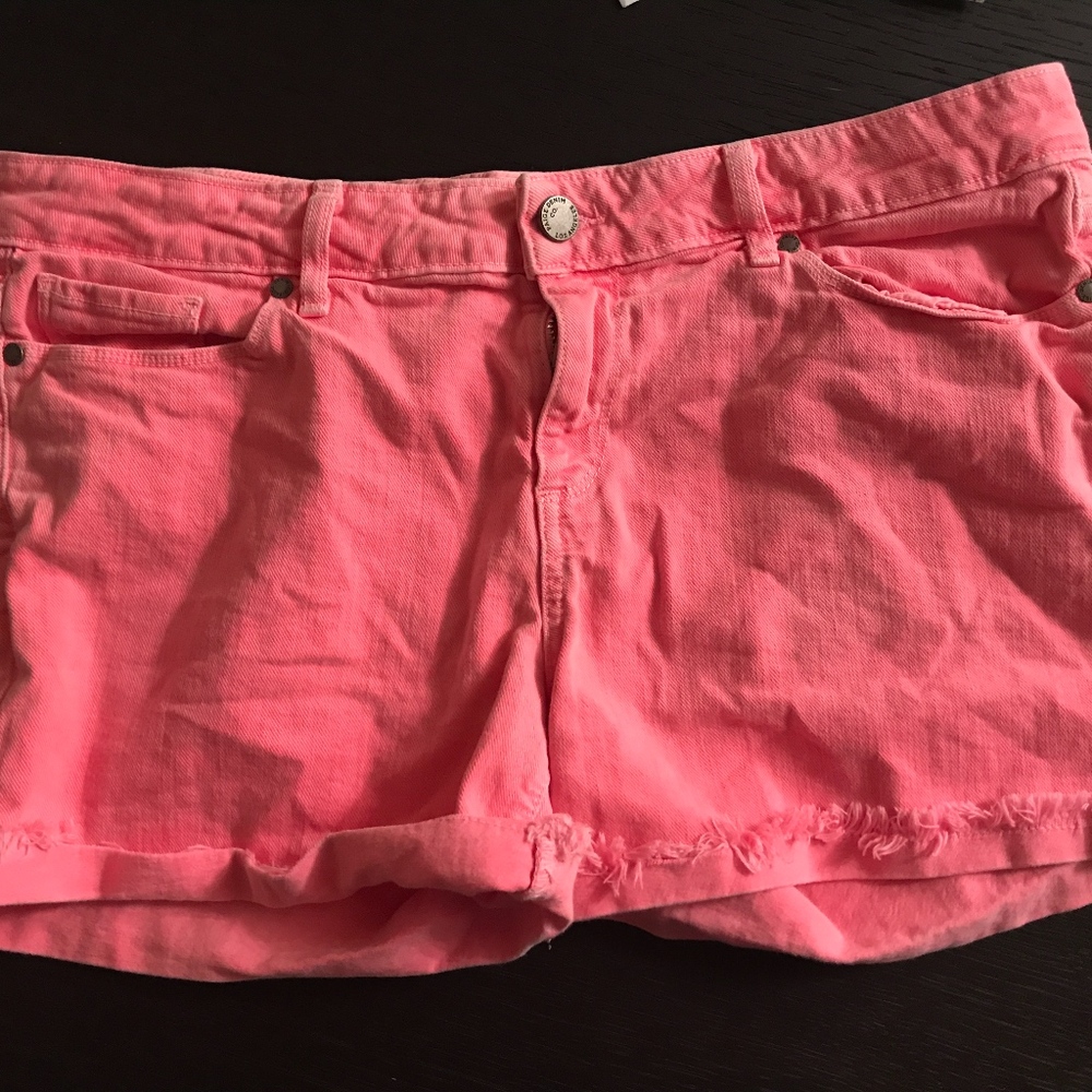 Paige Neon Pink Shorts